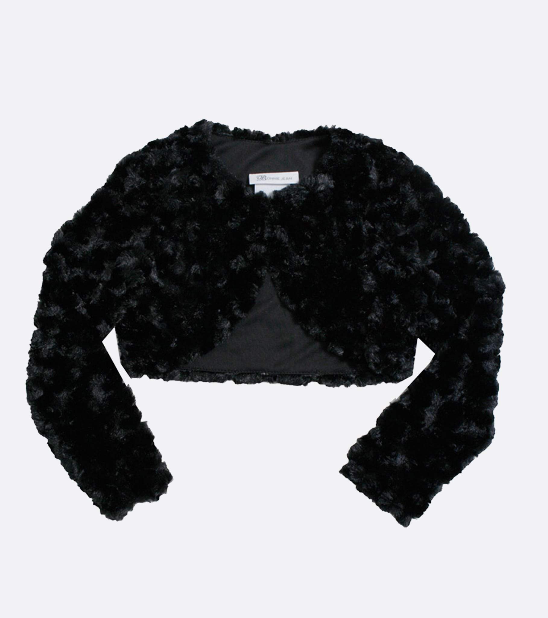 Baby faux fur fashion bolero