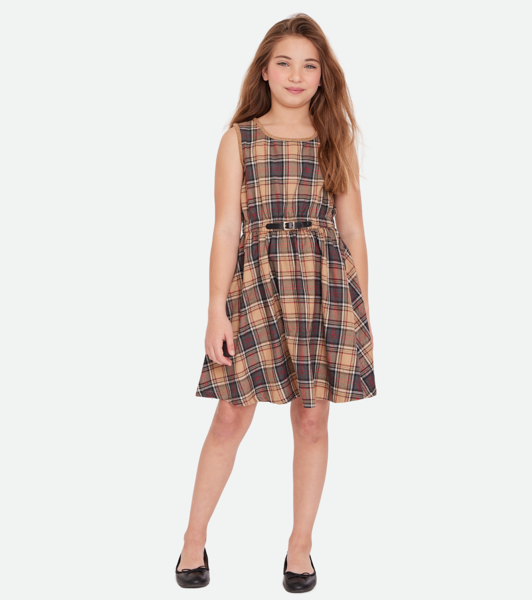 Bonnie jean plaid store dress