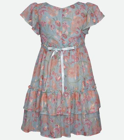 Thea Floral Chiffon Dress