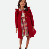 Quinn Plaid Coat Set