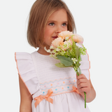 Ellie Smocked Eyelet Dress