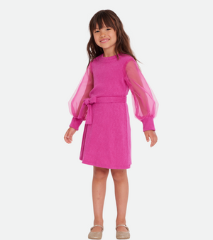 Little Cora Dress in Blush Pink