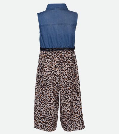 Suki Leopard Print Jumpsuit