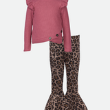 Animal print Outfit Set for Girls