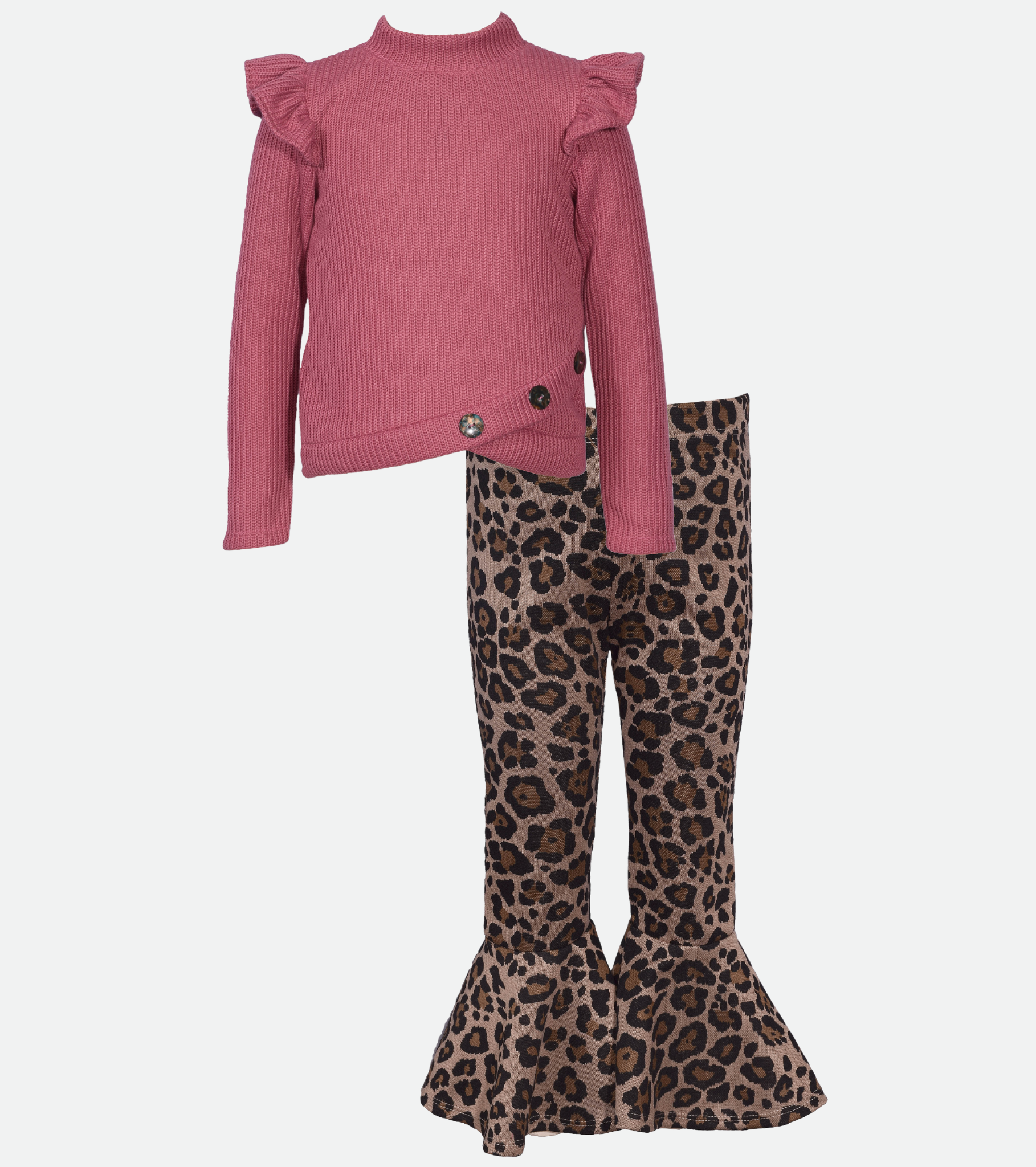 Animal print Outfit Set for Girls