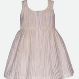 Lorette Pleated Party Dress