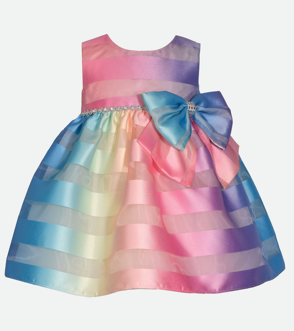 Kids Baby Girls Rainbow Cartoon Unicorn Party Princess Dresses –  Honeychildren
