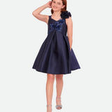 Astrid Sequin Applique Party Dress