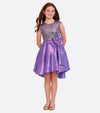 Brianna Sequin Taffeta Party Dress