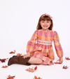 Autumn Smocked Dress with Headband