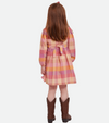 Autumn Smocked Dress with Headband