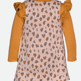 Janie Animal Print Jumper Dress Set