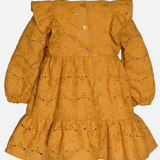 Madeline Eyelet Ruffle Dress