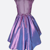 Brianna Sequin Taffeta Party Dress