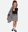 Eloise Houndstooth Coat Set