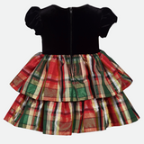 Avery Tiered Plaid Dress