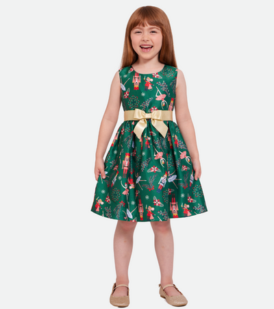 Phoebe Nutcracker Dress with Cardigan