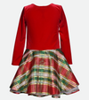 Molly Plaid Dress with Bag