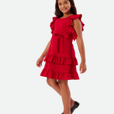 Chloe Ruffle Party Dress