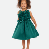 Nina Rosette Party Dress