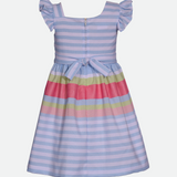 Hannah Linen Stripe Dress