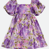 Iris Puff Sleeve Party Dress