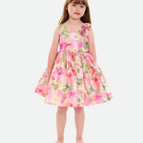 Dahlia Rosette Party Dress