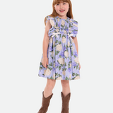 Demi Smocked Pinafore Dress