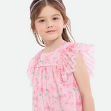 Thea Tiered Flutter Dress