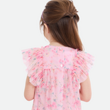 Thea Tiered Flutter Dress