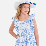 Charlotte Pinafore Dress with Hat