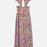 Valencia Floral Maxi Dress with Bag