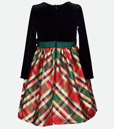 Connie Plaid Party Dress