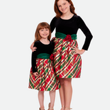 Matching Sister Dresses for Christmas 