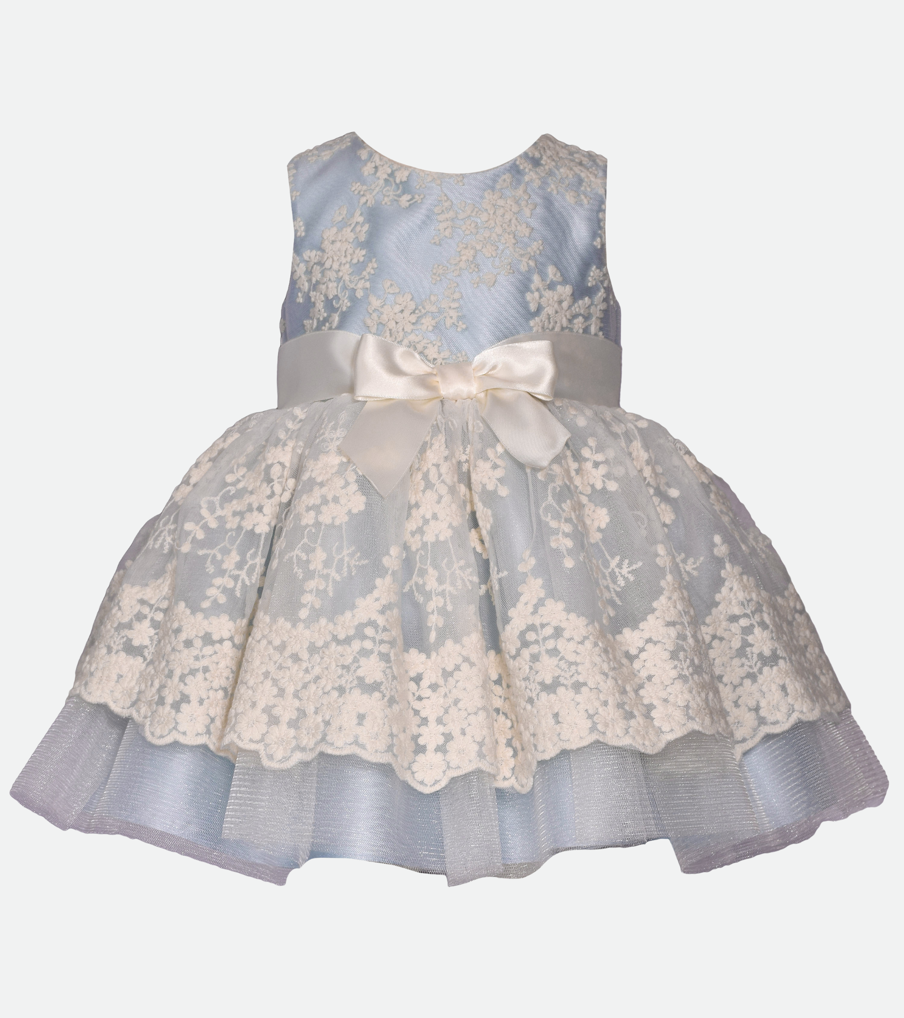 party dress for baby girl blue lace party dress embroidered 