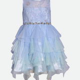 fairy hem party dress for girls sparkly fairy dress for little girls